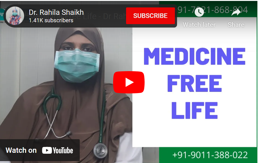 Medicine Free Life – Dr Rahila Shaikh